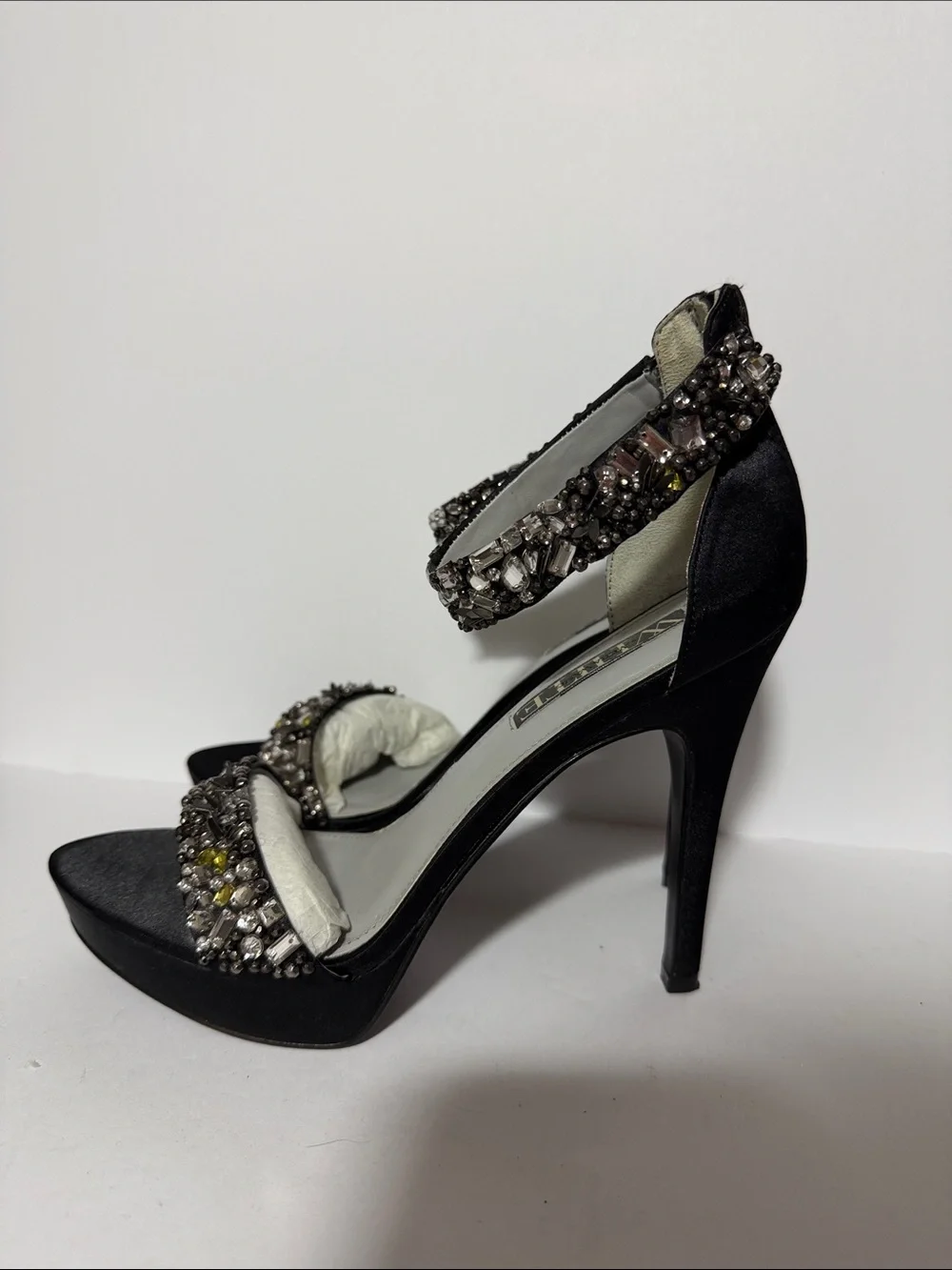 White by Vera Wang sleek black